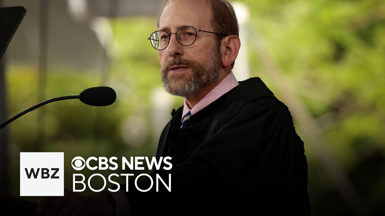 Harvard president takes pay cut amid Trump funding fight