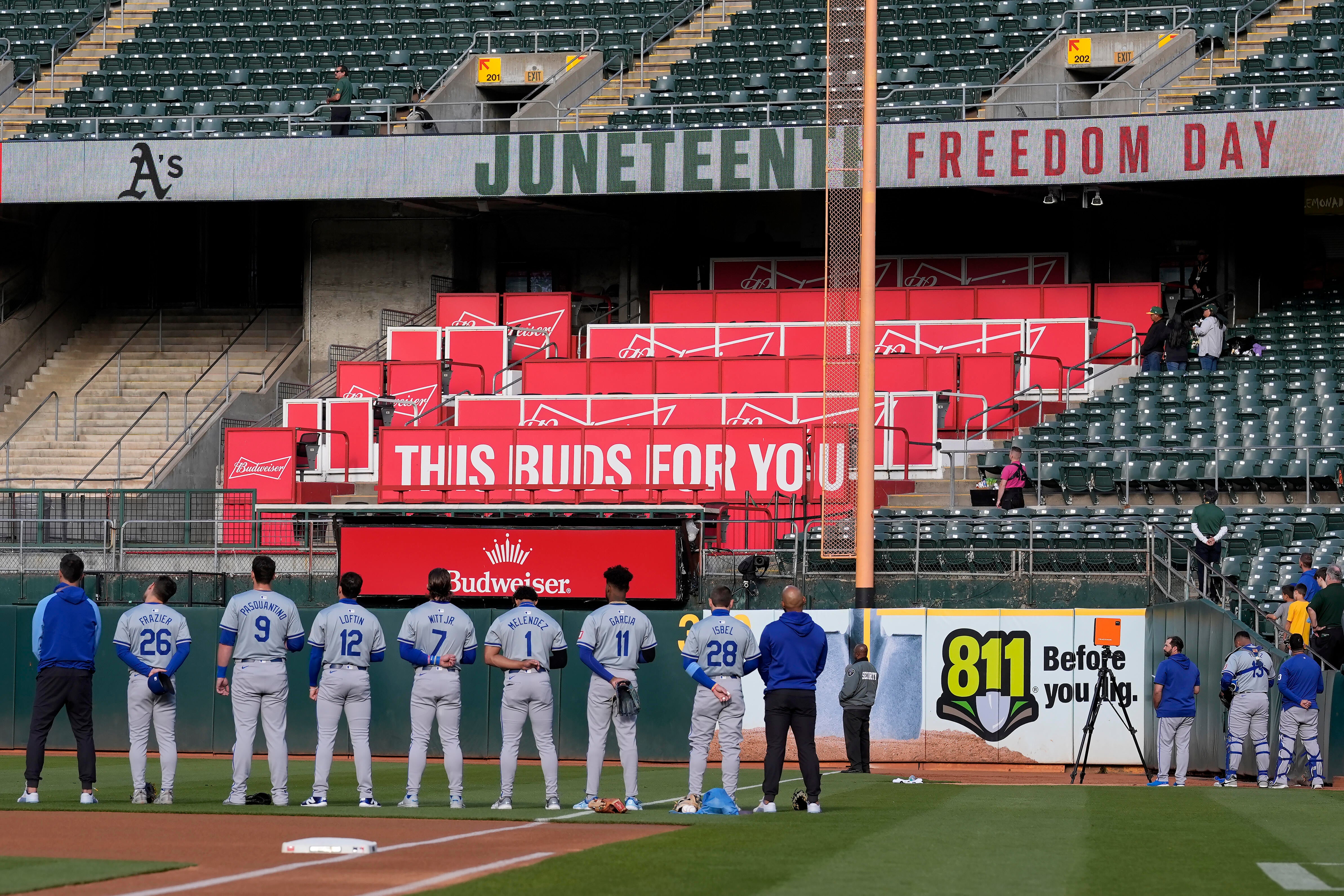 Royals Athletics Baseball 