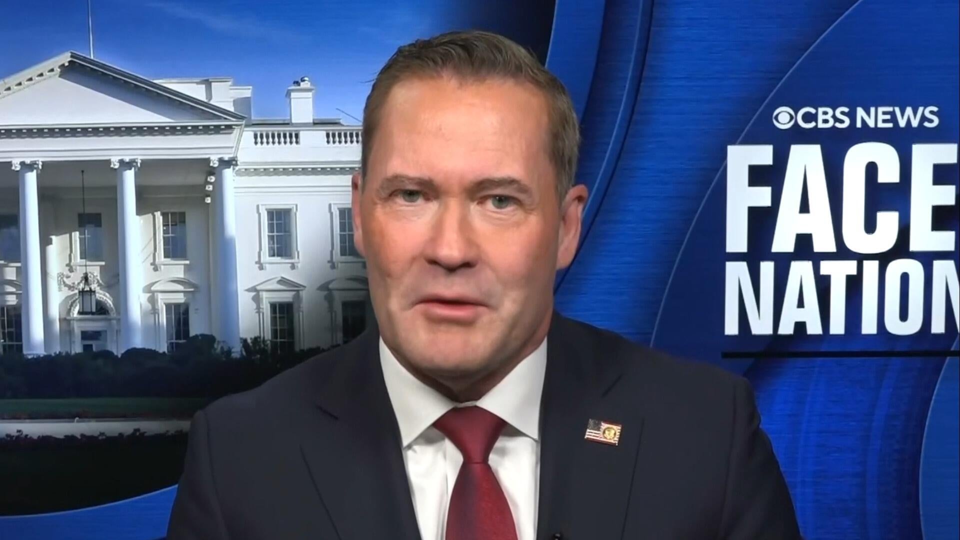 Mike Waltz says U.S. is 