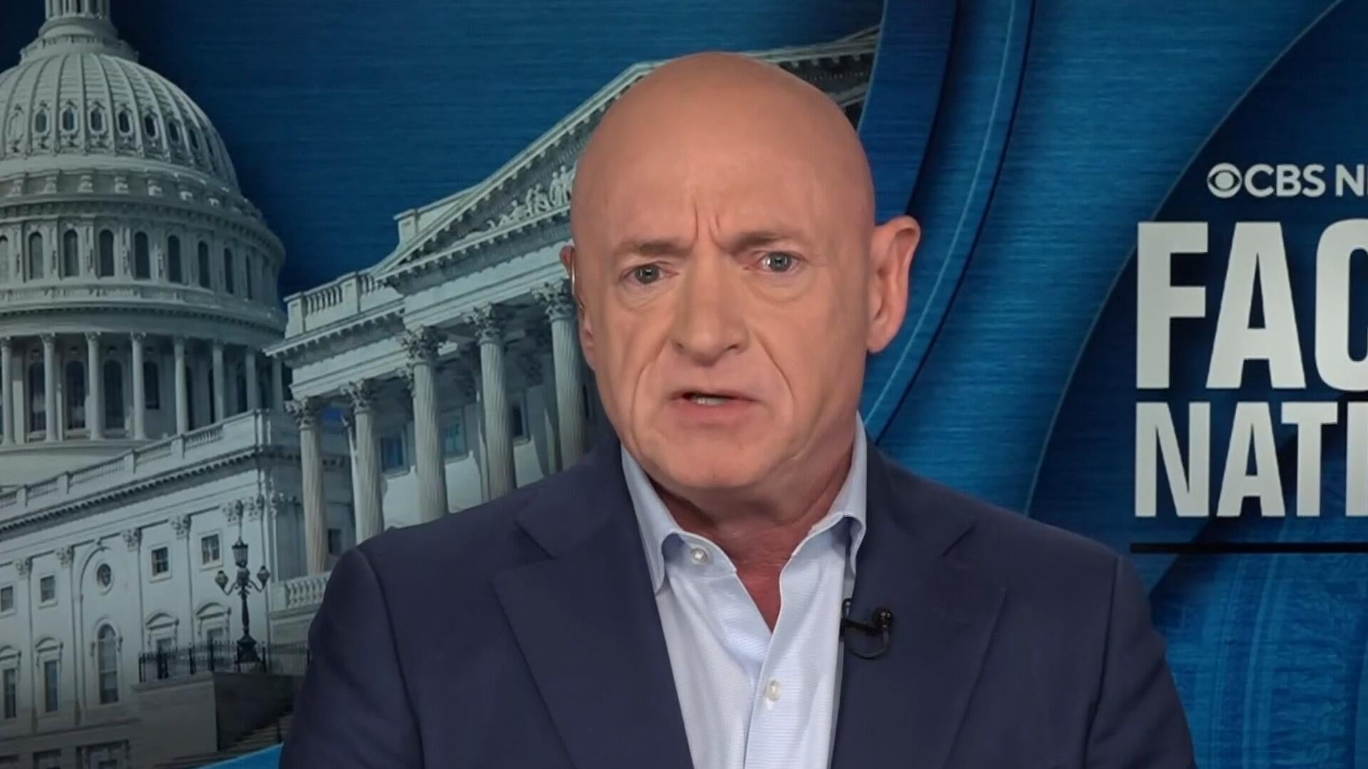 Transcript: Sen. Mark Kelly on "Face the Nation with Margaret Brennan," Aug. 2, 2026