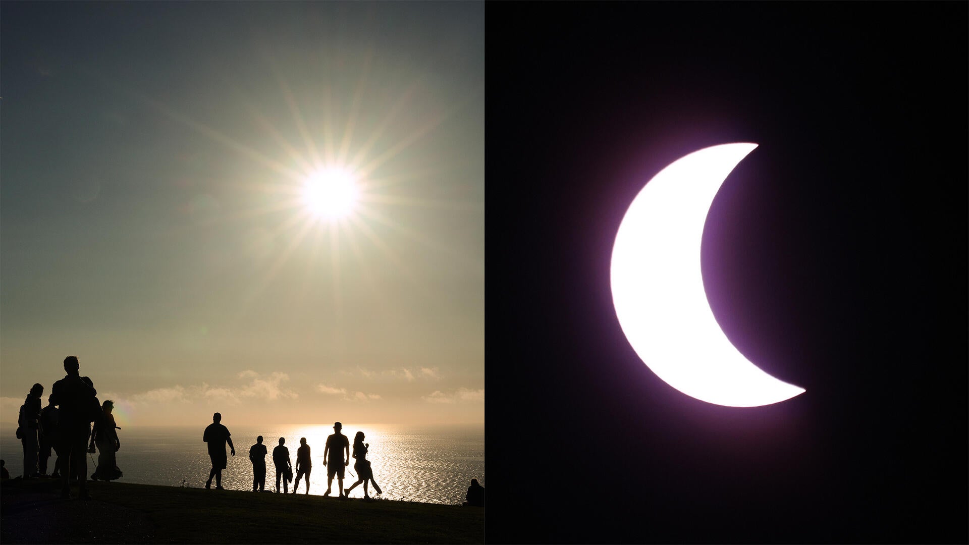 Stunning photos show total solar eclipse over Europe