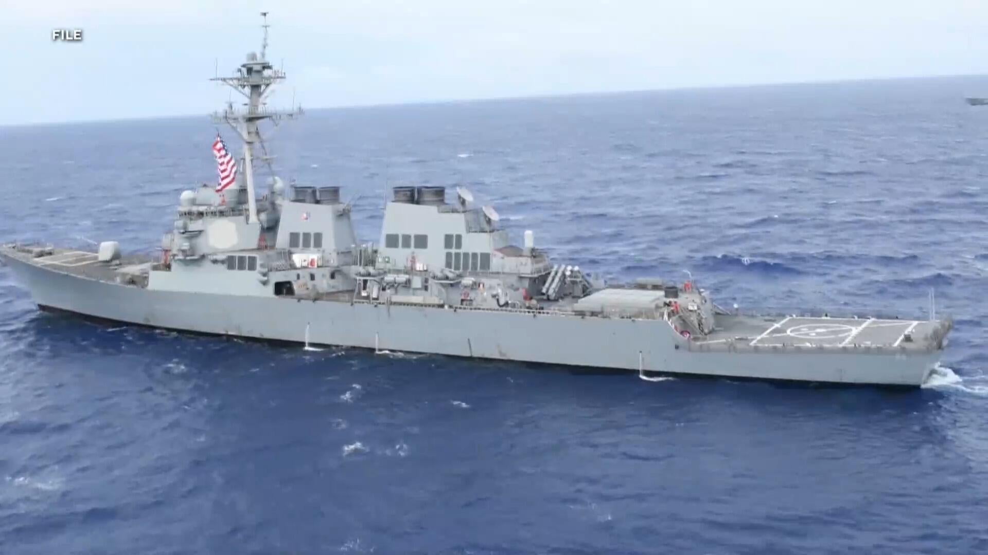 USS Benfold went days without power in the South China Sea