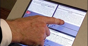 ATM-Style Voting Machine Worries - CBS News