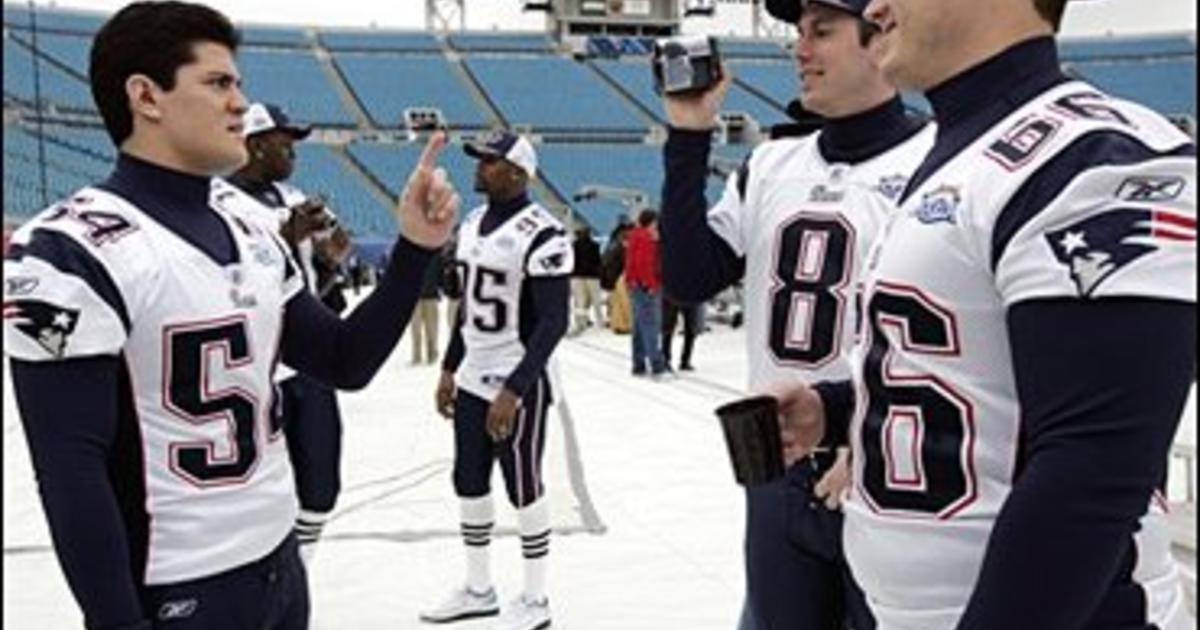 The Philadelphia Eagles' Terrell Owens tests his ankle during Media Day for Super  Bowl XXXIX on Feb. 1, 2005, in Jacksonville, Fla. The Eagles will play the  New England Patriots for the