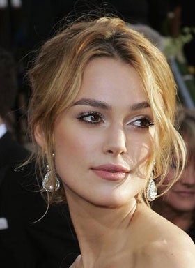 Keira clearance knightley blonde