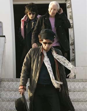 Stones Roll In To China 