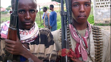 Somali militiamen 