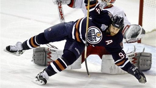 Edmonton Oilers' Ryan Smyth 