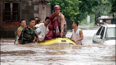 Flooding In China 