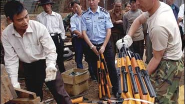 China Cracks Down On Illegal Guns 