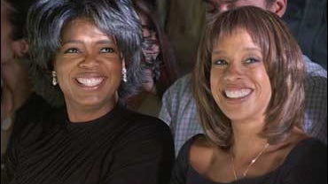 oprah winfrey and gayle king at fashion week 
