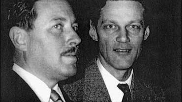 Henry Hewes and Tennessee Williams 