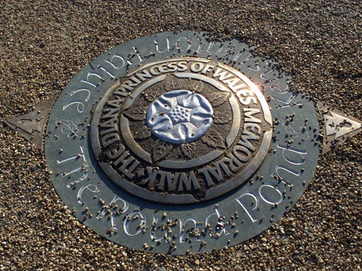 Diana, Princess of Wales memorial fountain in Hyde Park 