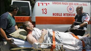 Isaeli wounded in Haifa 