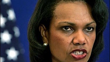 U.S. Secretary of State Condoleezza Rice 