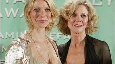 Gwyneth Paltrow and Blythe Danner 