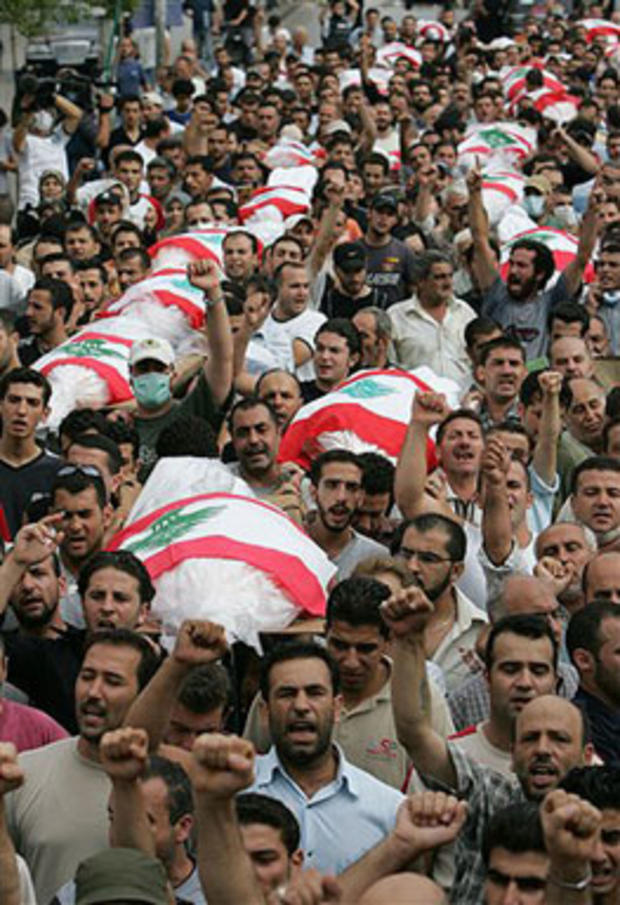 Lebanon Funeral Procession 