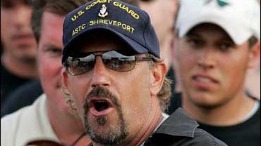 Actor Kevin Costner, the star of the movie Field of Dreams 