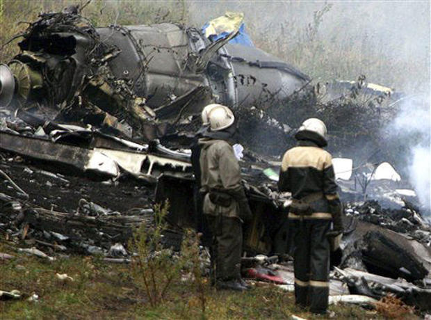 Plane Crashes In Ukraine 