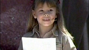 Bindi Irwin, daughter of Steve Irwin 