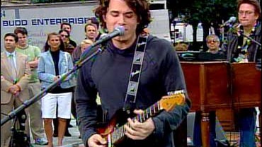 John Mayer performs 