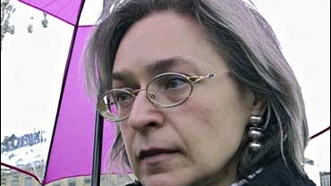 file shot of Politkovskaya 