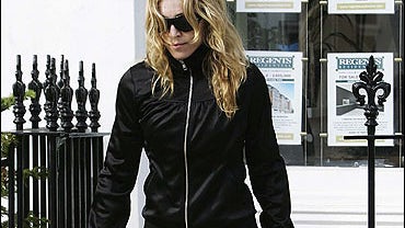 Madonna leaves a gym session 