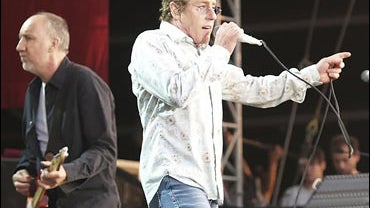 Pete Townshend and Roger Daltrey 