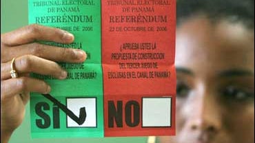 panama canal referendum ballot 