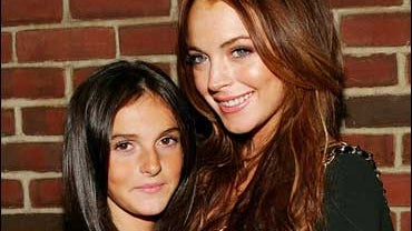 Ali Lohan and Lindsay Lohan 