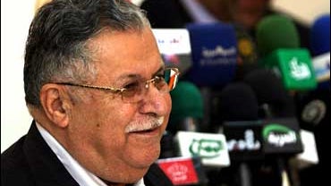 Iraqi President Jalal Talabani 
