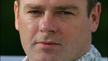 British author Mark Haddon poses 