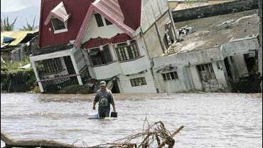 Philippines, mud slide, typhoon, Lefarzi, Albay, Manila 