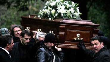 Litvinenko's coffin carried 