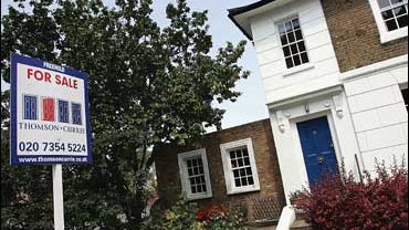 for sale sign in London 