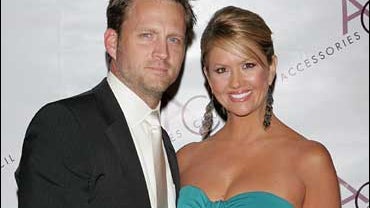 Nancy O'Dell and Keith Zubchevich 