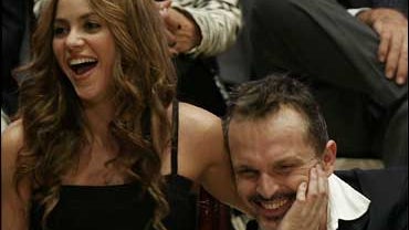 Sharkira and Miguel Bose 