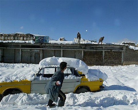 Snow Day In Kabul 