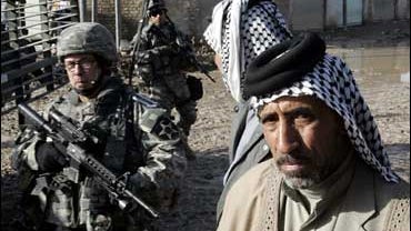 US soldier in baghdad 