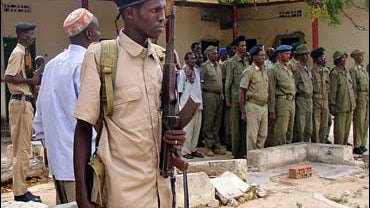 Somali government troops 