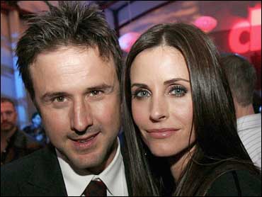 David Arquette and Courteney Cox 