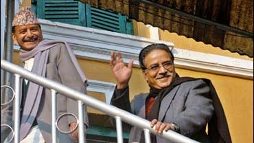 Prachanda at parliament 