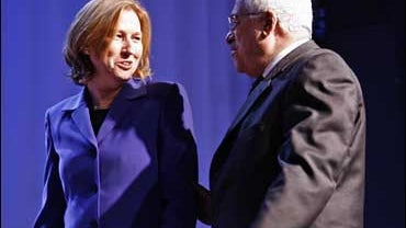 Abbas and Livni at World  Economic Forum 