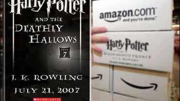 Harry Potter, Deathly Hallows, Amazon 
