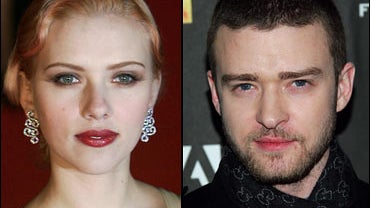 Scarlett Johansson  and Justin Timberlake 
