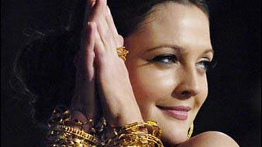 Drew Barrymore, a cast member in the film "Music and Lyrics," 