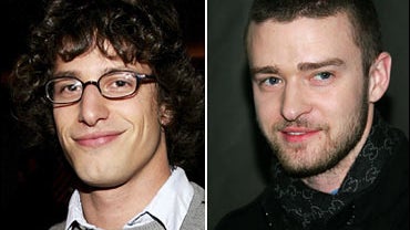Andy Samberg and Justin Timberlake 