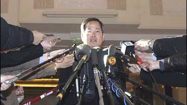 South Korean chief negotiator Chun Yung-Woo, North Korea 