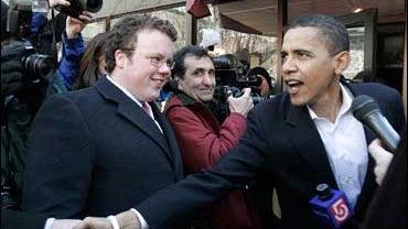 Obama Visits Concord, N.H. 