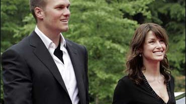 Tom Brady and Bridget Moynahan 